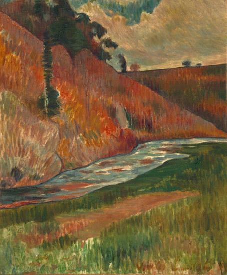 Charles Laval The Aven Stream Spain oil painting art